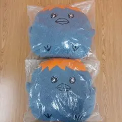 未開封　一番くじ　ハイキュー　全国への道　ヒナガラス　ふわふわクッション　2点