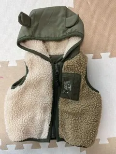 ブリーズ　アウター　フード付きベスト