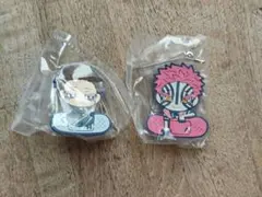 鬼滅の刃　キャラばんちょうこうヘアクリップ　猗窩座　狛治　2個セット