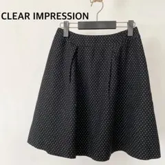 クリアインプレッション　スカート　ドット　ボトムスのサムネイル