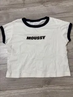 MOUSSY リンガーTシャツ ホワイトのサムネイル