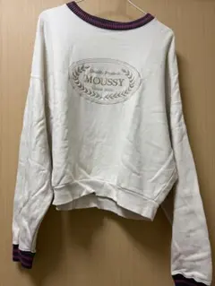 MOUSSY スウェット ホワイトのサムネイル