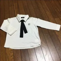 COMME CA ISM のポロシャツ ネクタイ付き 100㎝