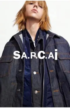 20日限定価格　sacai A.P.C. デニム MA-1 ドッキングジャケット