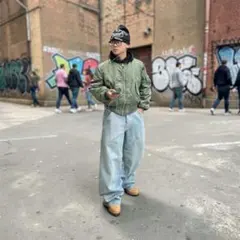 00's Stussy MA1 フライトジャケット