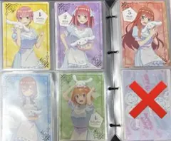 五等分の花嫁 ポストカード　セット　シナモンロール