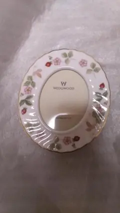 WEDGWOOD 花柄楕円形フォトフレーム