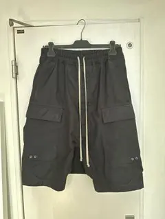 N*読様 rick owens ハーフパンツ Temple Cargobela - メルカリ