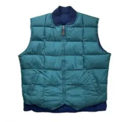 90's Eddie bauer 白タグ グースダウンベスト