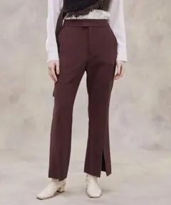 PUBLIC TOKYO ウォッシャブルフレアパンツのサムネイル