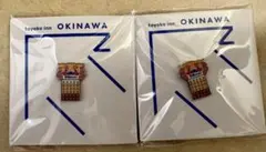 【即日匿名】新品 東横インご当地 GENKIバッジ沖縄　2個(バラ売可)