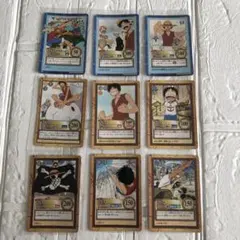 ワンピースカード カードダス ハイパーバトル ルフィ 9枚セット ①