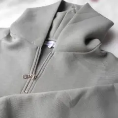 〈美品〉【SEASON REASON】 ハーフジップパーカー モスグリーン／M
