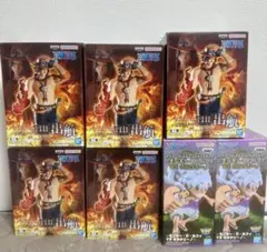 ワンピース エース The 出航 ＆WCFルフィvs ボル サリーノセット