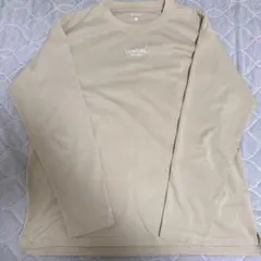 BAKUNE TENTIAL バクネ ドライロングスリーブTシャツ L ベージュ