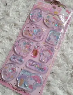 正規品☆彡サンリオハローキティ キラキラウォーターシール