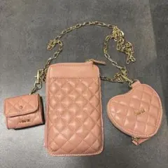 FURFUR キルティング3SETマルチショルダー