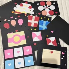 アルバム 全14P アルバム仕掛け ハンドメイド 誕生日 サプライズ 記念日