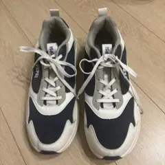 PEPSI ネイビー ホワイト スニーカー 28cm