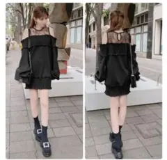 値下げ(新品)Rady 肩あき ミニワンピース