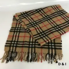 Burberrys バーバリー マフラー カシミヤ 100 ノバチェックのサムネイル