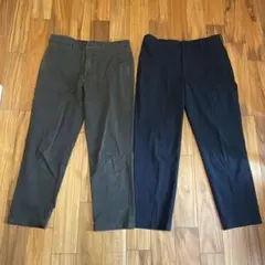 ※今だけ値下げ　UNIQLO メンズ アンクルパンツ 2本セット Mサイズ
