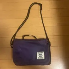 POLKAPOLKA 紫 ショルダーバッグ