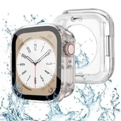 Apple Watch カバー防水 一体型 新デザイン 3D直角エッジ超薄型