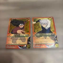 【ペアカード】NARUTO オビト・リン・カカシ　MR　KAYOU よ*き様 【ペアカード】NARUTO オビト・リン・カカシ MR KAYOU - メルカリ