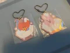 BT21 くじ　アクリルチャーム　TATA COOKY BTS グク　テテ