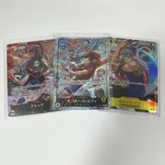 ワンピース カードゲーム ルフィ ゾロ ブルック パラレル リーダーパラレル