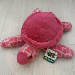 ワイルドリパブリック　うみがめ　ピンク　ぬいぐるみ