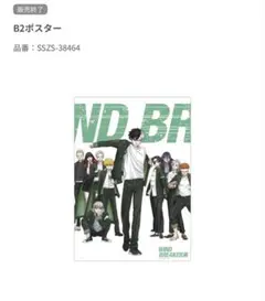 WINDBREAKER展 ウィンブレ展　B2ポスター