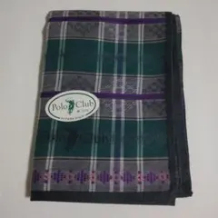 【未使用品】Polo Club チェック柄ハンカチ★タグシールつき！
