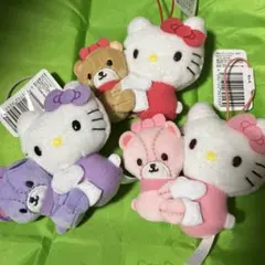 サンリオ　ハローキティ　カラフルペアマスコット　3種セット