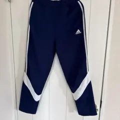 adidas ネイビー ロングパンツ 160cm