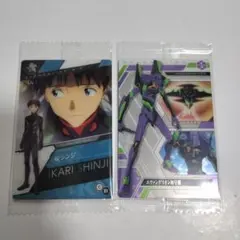 エヴァンゲリオン　ウエハースカード　碇シンジ　初号機