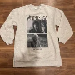 ZARA ウェンズデー スウェット グレー 150cm 裏起毛