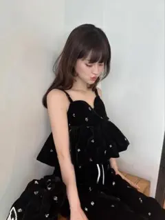 bibiy ビスチェ　B. BLOOMY BUSTIER 正規品 Bibiy B COSMOS BUSTIER ビスチェ トップス｜Yahoo!フリマ（旧PayPay