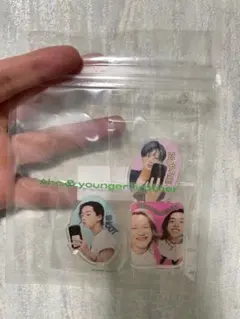 Aho&younger brother もーりーしゅーと アクリルステッカー