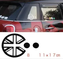 8 배송비 무료 ★お洒落ステッカー ミニクーパー デカール スパイク君