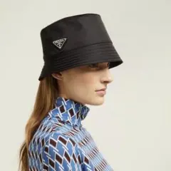 【美品】【値下げ】PRADA Re-Nylon プラダ バケットハット Mサイズ