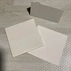 座席札　花柄