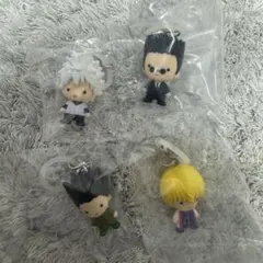 HUNTER×HUNTER めじるしアクセサリー 4種類 セット　ガチャガチャ