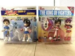ピンキーストリート　Ｐキャラ　不知火舞＆麻宮アテナ 春麗&さくら　未開封