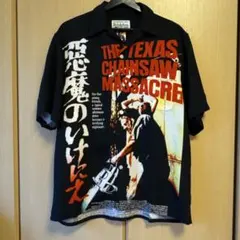 ワコマリア 悪魔のいけにえ スウェット 両面刺繍 L ワコマリアが『悪魔のいけにえ』に着想したコレクションを