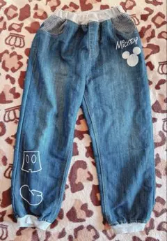 ベビド　ミッキープリント　パンツ