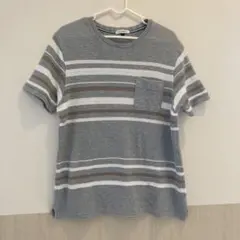 a.v.v HOMME ストライプ Tシャツ Lサイズ