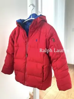 Ralph Lauren 赤 フード付きダウンコート