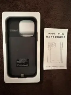 iPhone 14 Pro 用 バッテリーケース ブラック